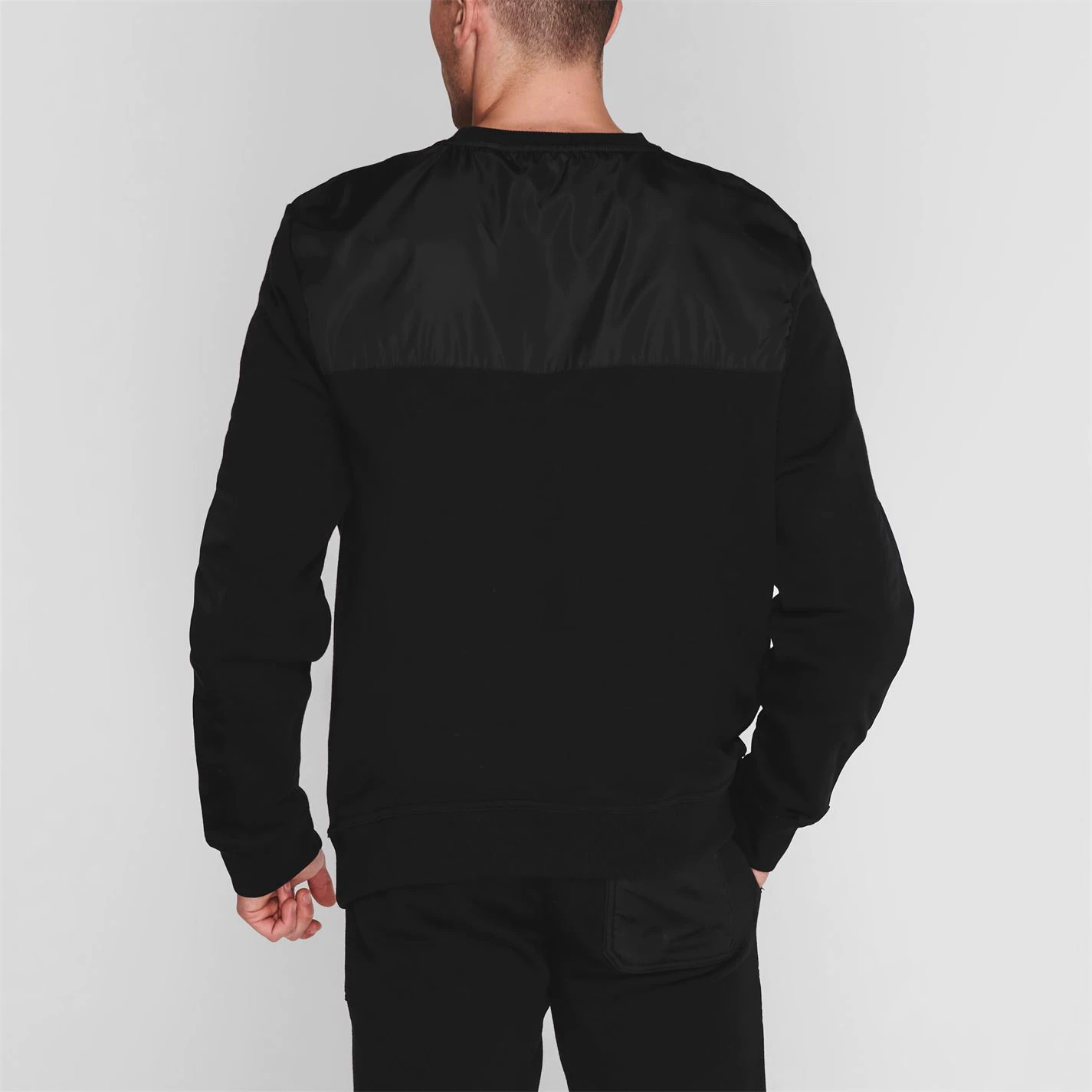 Fabric Utility Crew Sweatshirt Mens - Image 3