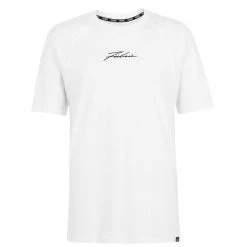 Fabric Large Logo T Shirt Ladies